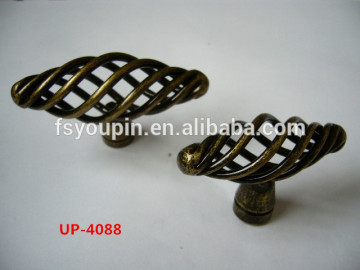 Classical Birdcage Designed Zamak Cabinet Knobs/furniture T Bar Knobs