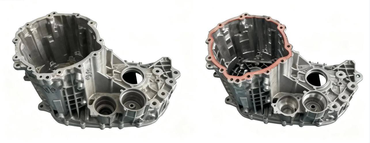 New energy vehicle electric drive housing