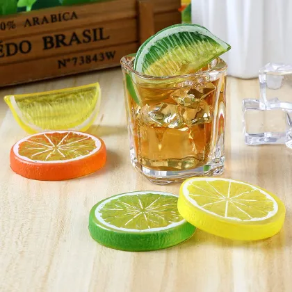 Artificial Lemon Slices Blocks for Party Kitchen Decoration