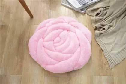 Rose Flower Sofa Seat Dining Room Chair Cushions