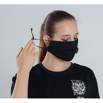 Pm 2.5 breathing face mask with valve