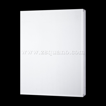 Aluminum Alloy Carcase Bathroom Vanity Mirrored Cabinet