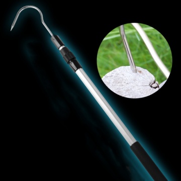180CM High Quality Aluminum Alloy Telescopic Fish Spear - Sea Fishing Gaff Gear