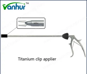 Dual Action Titanium Clip Applier For ML clips
