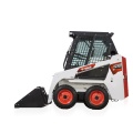 Carregador de direção de skid eficiente para gerenciamento de resíduos