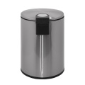 Stainless SteeL Bathroom Thin Lid Foot Step Bin