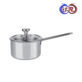 Compact 16 cm Titanium Milk Pan