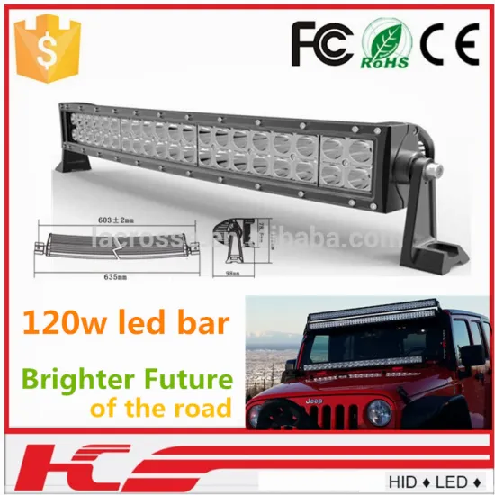 led light bar 4x4 crystal led
