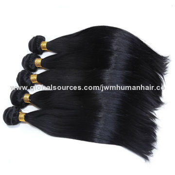 100% Untreated Human Hair Extension, Can be Dyed Into Any Colors Available