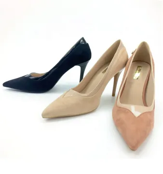 Women's sequined rhinestone pointed toe dress wedding shoes