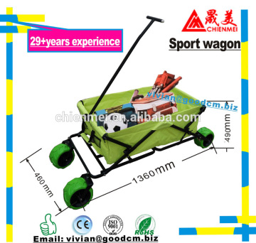 Folding Wagon W/ Canopy Garden Utility Travel Collapsible Cart Outdoor Yard Home/Foldable yard cart