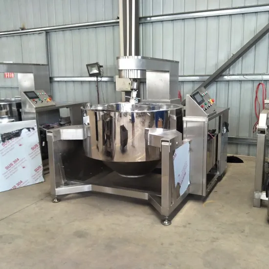 Customizable cheese mixing jacketed kettle