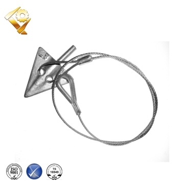 galvanized steel ground anchor kit