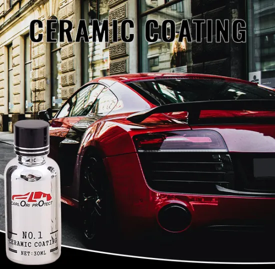 Ceramic coating high gloss hydrophobic anti-scratch