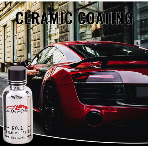 Ceramic coating high gloss hydrophobic anti-scratch