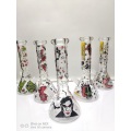 Clear Glass Beaker Bongs with Haemophilus Head