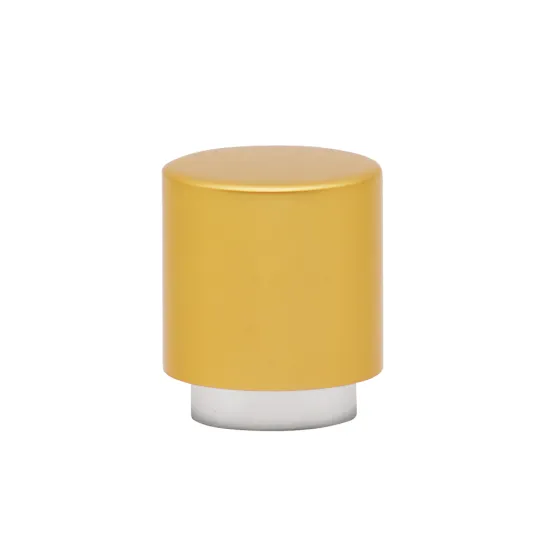 Weight Added Perfume Cap Gold Magnetic Perfume Lids