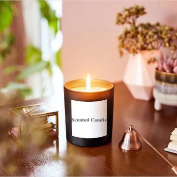 Paraffin & Vegetable Wax perfume glass jar candles
