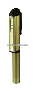 THE BEST SELLING!!!9led BEAUTIFUL pen light with magnet