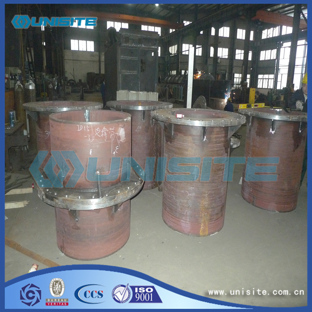 Wear resistant steel plates pipe