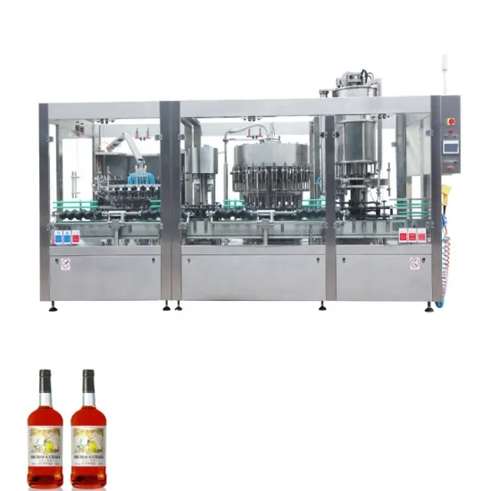 Automatic 187ml Wine Filling Machine for Small Wine Bottling