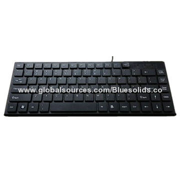 OEM Mini Wired Chocolate Keyboard for iPad /Laptop /PC, Can be Customized