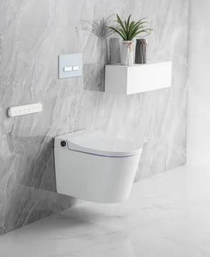 Bathroom Sanitary Ware Ceramic Washdown Wall-hung Toilet