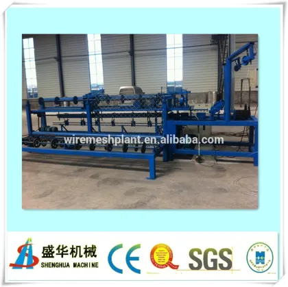 Diamond wire mesh fence machine from Anping Shenghua