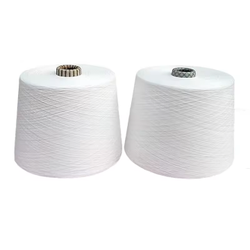 T40S/1 Polyester Staple Fibra Anello filato di cera girato