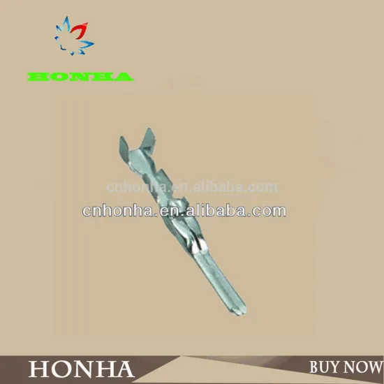 double wire crimping terminal connector DJ612-T2.3B OEM#:175285-2 push wire terminal block wire spring terminal connector