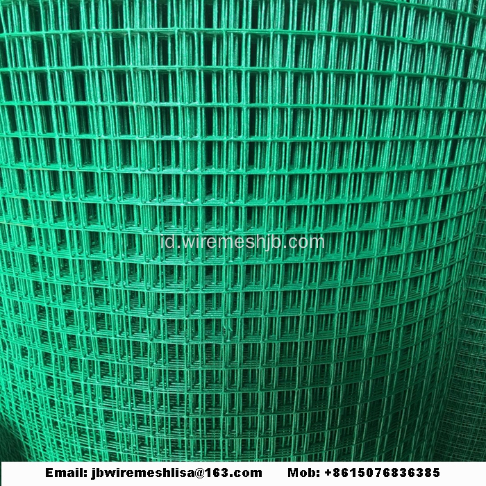 PVC Dilapisi Dilas Wire Mesh Roll