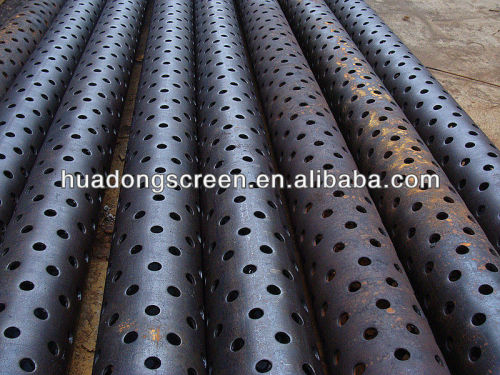 8 5/8" perforated steel pipe