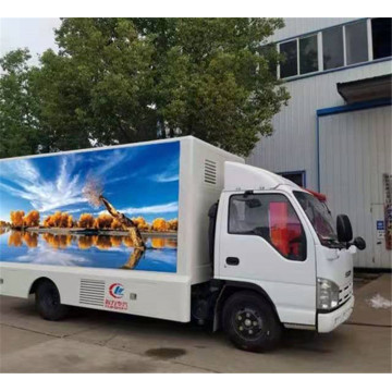 Tela de exibição de caminhão em movimento promocional de alta qualidade