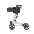 Euro Style 4 Wheel Rollator for Seniors-300lb Capacity