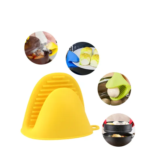 Factory Silicone Heat Insulation Oven Gloves: Cooking Mitts, Pinch Grips, and Kitchen Heat Resistant Gloves for Western Ovens