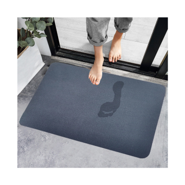 Diatomite Absorbent Bathroom Mats: Non-Slip, 3.5mm Thick Bath Carpets