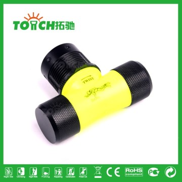 2017 New style aluminum alloy TL-7010 10W T6 1*18650 diving flashlight