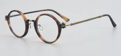 Retro Round Frame Prescription Glasses Designer