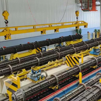 Pumping and Jacking-Up Mould Transfer System