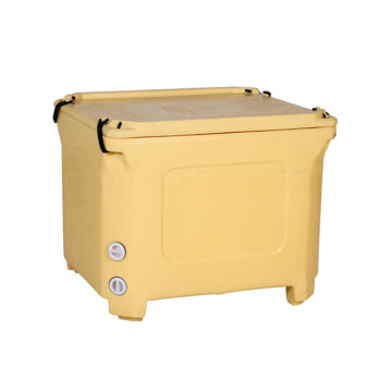 300L Double-Layer Insulated Plastic Fish Tub with PU Foam Barrel for Aquatic Use