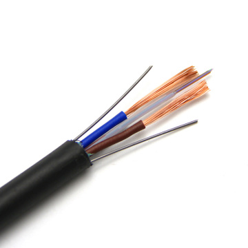 Duct Fiber Optic Cable 12cores GDXTW GDTS Composite Hybrid Fiber Optic Cable Manufactory