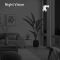 Night Vision Fisheye Προβολή PTZ WiFi IP κάμερα