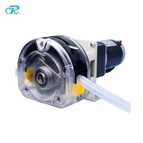 ปั๊มถ่ายเทของเหลวขนาดเล็ก OEM 12V Peristaltic Pump