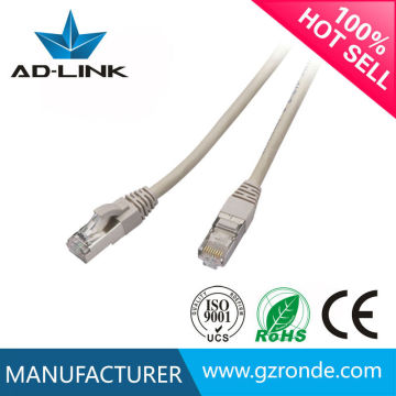 Professional high speed 4 Pairs 23awg 1000ft cat6 shielded patch cable