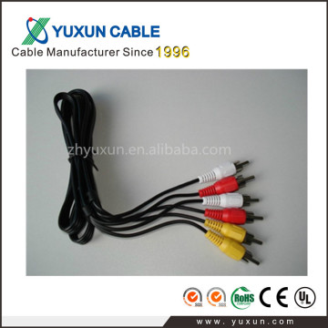 3RCA to 3RCA AV Cable male to male with low price