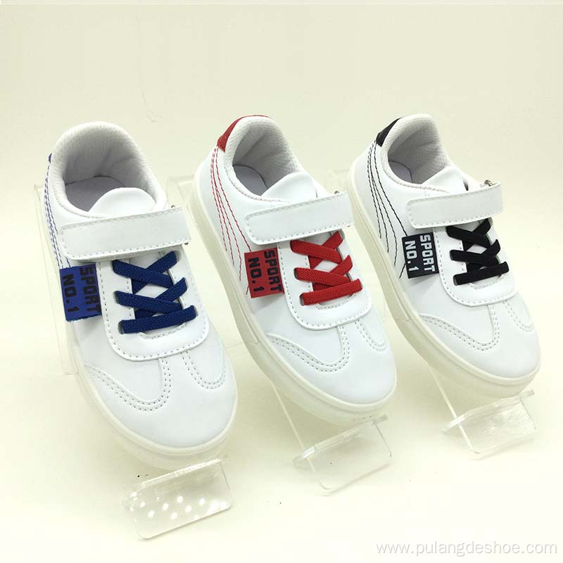 wholesale kids pu shoes boy casual shoes