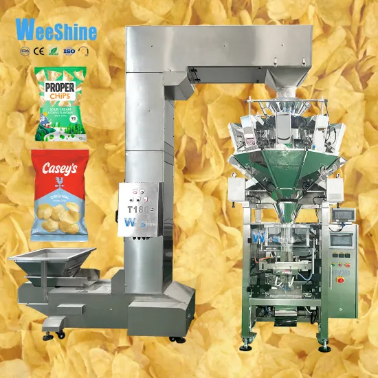 Snacks Corn Flakes Weighing Filling and Packaging Machine