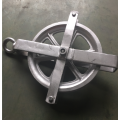 Galvanized Gin Wheel to lift goods up