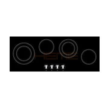 China CB Certified High-Quality 4 Burner 90cm Ceramic Glass Hob