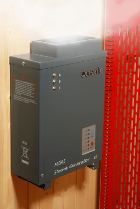Oceanic Sauna Steam: Sauna Heater with Mini Steam Generator